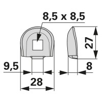 MATICA KOLESNA ZADNJE KOLO IMT metrična