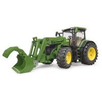 TRAKTOR JOHN DEERE 7R 350 Z NAKLADAČEM TRAKTOR JOHN DEERE 7R 350 Z NAKLADAČEM