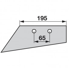 LEMEŽ PREDPLUŽNIK KUHN levi // desni