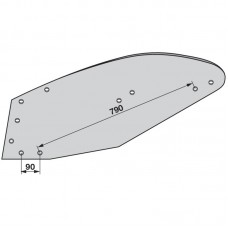 DESKA PLUGA KVERNELAND LEVA