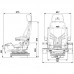 NOŽ HUSQVARNA L=490mm  - LUKNJA 5*