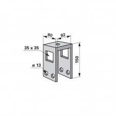 Nosilec VZMETNI KRAK AMAZONE okvir 80x80