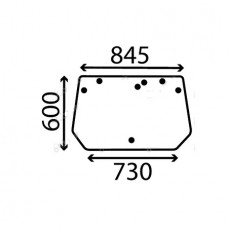 STEKLO KABINE LANDINI ZADAJ - original
