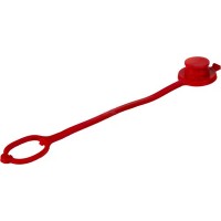 ČEP SPOJKE HIDRAVLIKE ŽENSKE - Rdeč