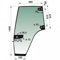 STEKLO KABINE STEYR VRATA LEVA kopija