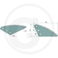 NOŽ KRMILNI VOZ STRAUTMANN VERTI-MIX