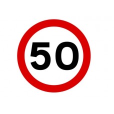 NALEPKA HITROSTI 50km/h