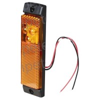 SVETILKA BOČNA MARKIRNA LED - oranžna