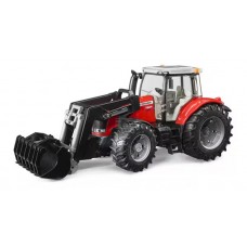 Massey Ferguson 7624 z nakladačem BRUDER