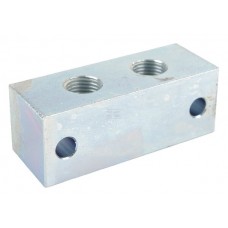 BLOK MAZALNI - 2 IZHODA prazen M10x1.00