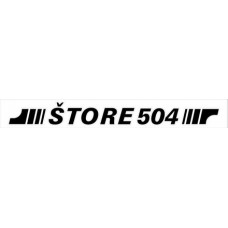 NALEPKA ŠTORE 504
