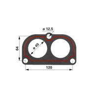 TESNILO DVOJNEGA TERMOSTATA JOHN DEERE
