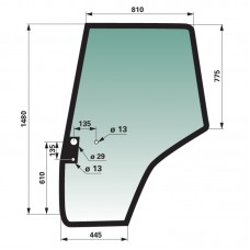 STEKLO KABINE MF VRATA leva