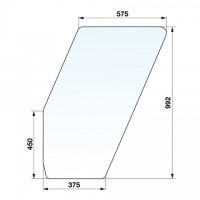 STEKLO KABINE VRATA levo FIAT 780 DT