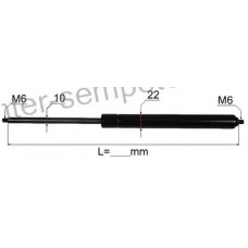 AMORTIZER KABINE BREZ PRIKLJ 700N, L=700