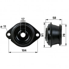 AMORTIZER BLAŽILEC KABINE SAME DEUTZ