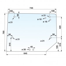 STEKLO KABINE MF ZADAJ - kopija