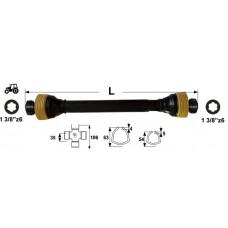 KARDAN PRIKLJUČKA DIREKTNI kpl SIP SPT