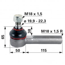 ZGLOB VOLANA notranji desni M18x1.5 K20