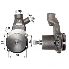ČRPALKA VODE LANDINI MF perkins