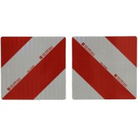 TABLA OPOZORILNA 282x282 LEVA enostransk