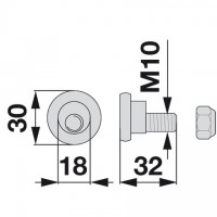 VIJAK NOŽA KOSILNICA VICON FELLA N.T.