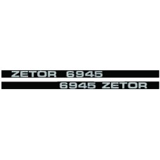 NALEPKA ZETOR 6945 - par