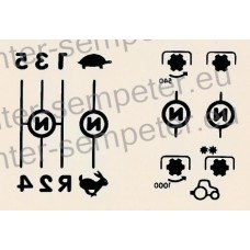 NALEPKA ZETOR SHEMA KARDAN PROZORNA