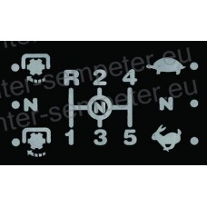 NALEPKA ZETOR SHEMA KARDAN ŽELVA-N-ZAJEC