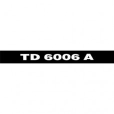 NALEPKA TD 6006 A