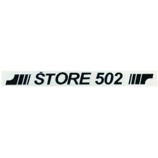NALEPKA ŠTORE 502