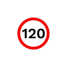NALEPKA HITROSTI 120km/h