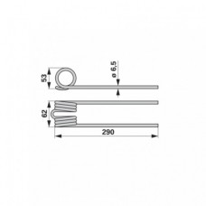 KRAK VZMETNI OBRAČALNIK TRAČNI SIP N.T.