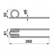 KRAK VZMETNI OBRAČALNIK FAVORIT 220 SIP