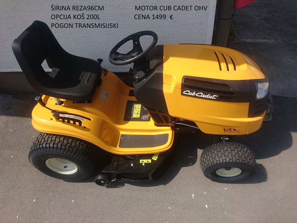 Novi artikli CubCadet v trgovini Agrotehnika
