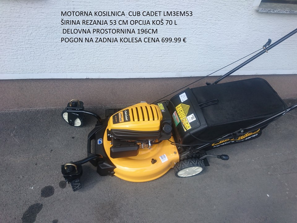 Novi artikli CubCadet v trgovini Agrotehnika